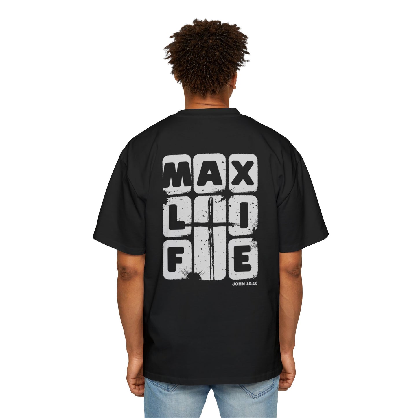 MAXIMUM LIFE Oversized Max Life Tee