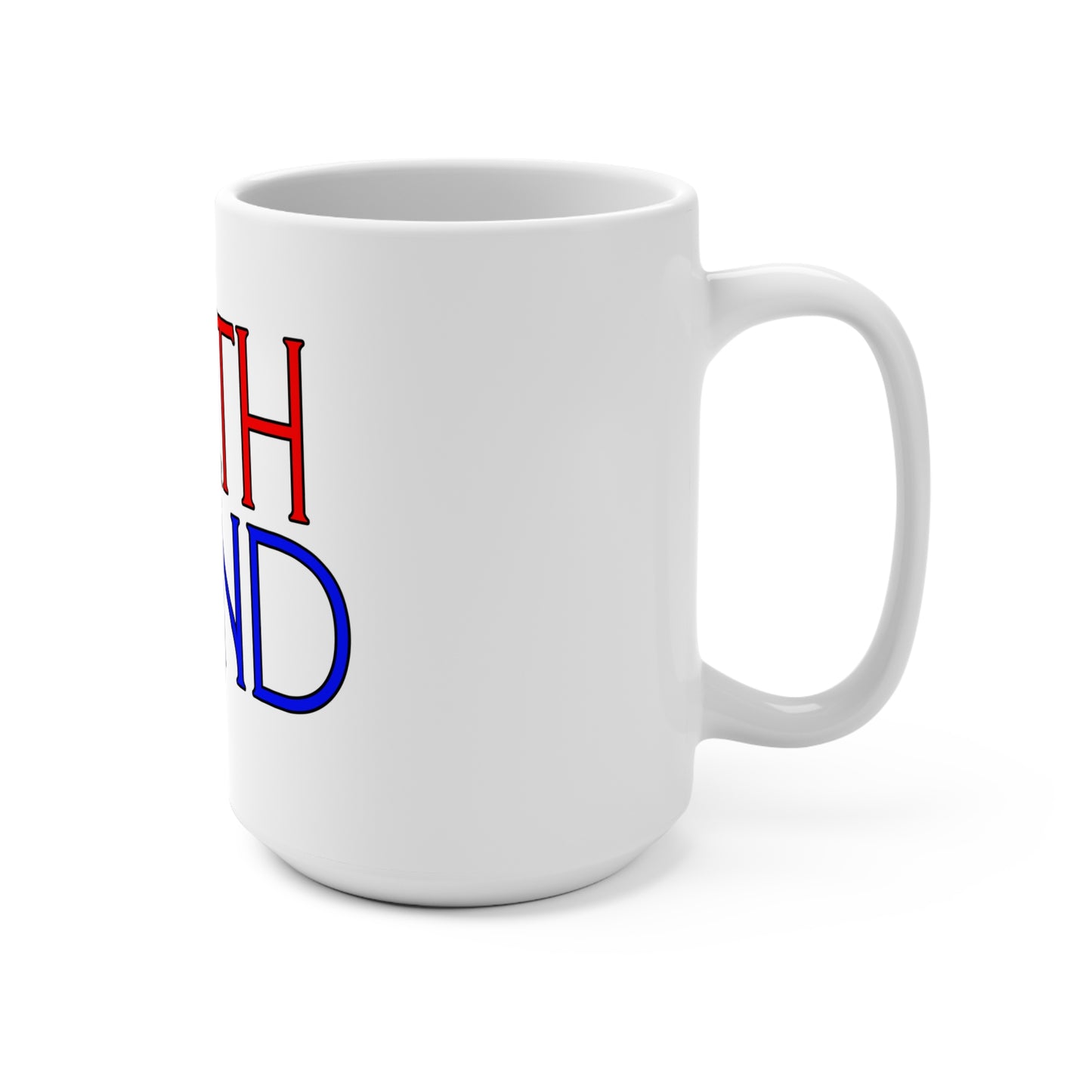 Truth Over Trend Mug - 15oz Coffee Cup, Inspirational Gift, Motivational Drinkware, Unique Home Decor, Political Awareness