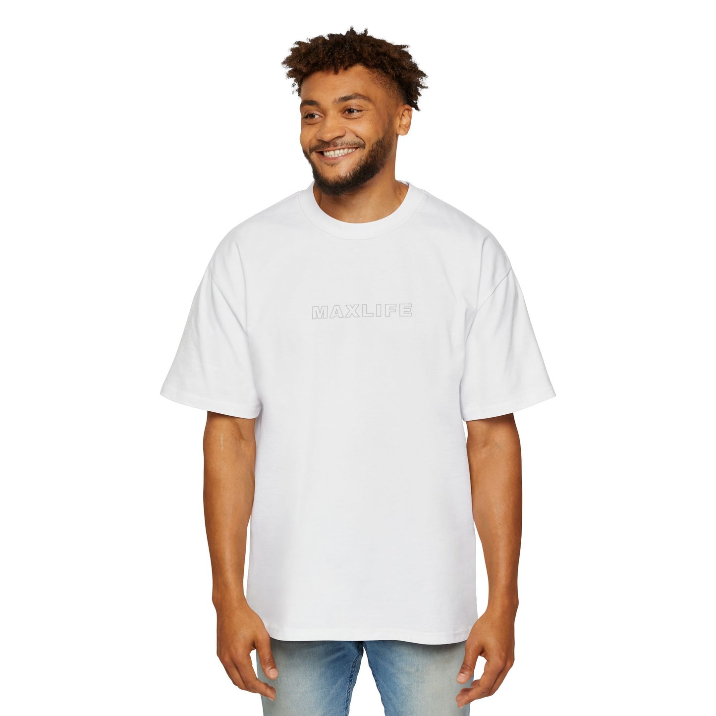 MAXIMUM LIFE Oversized Bold Faith Tee