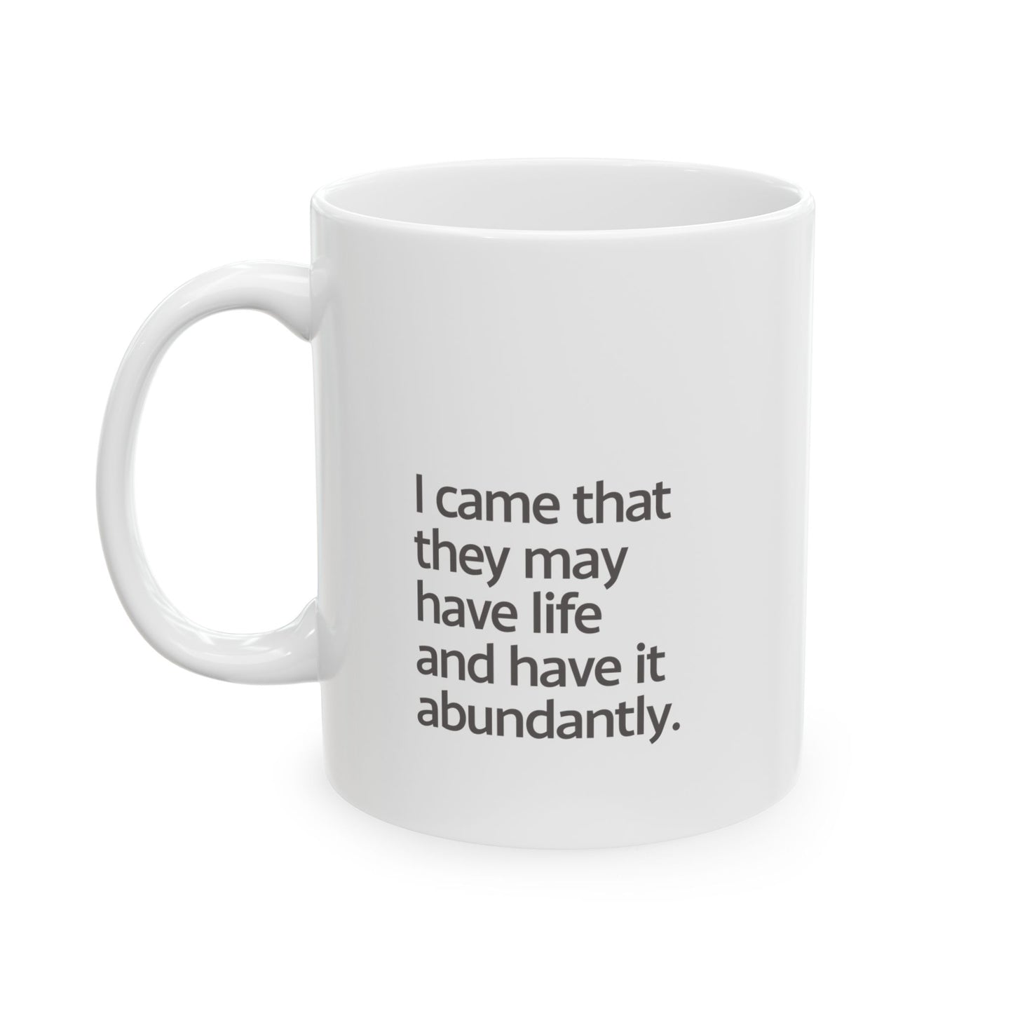 Abundant Life Mug