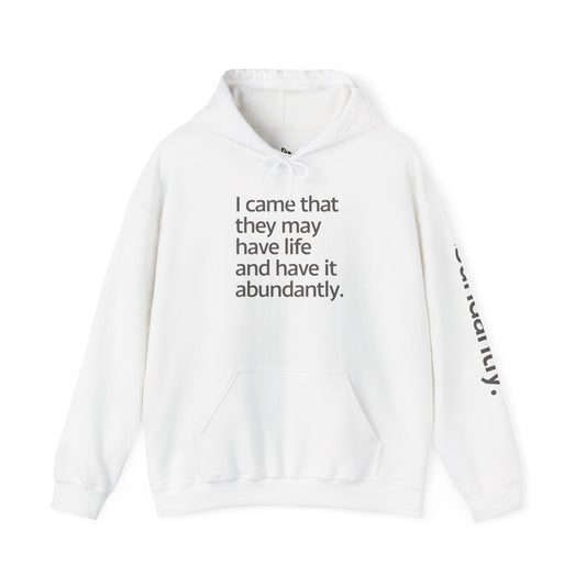 Abundant Life Hoodie