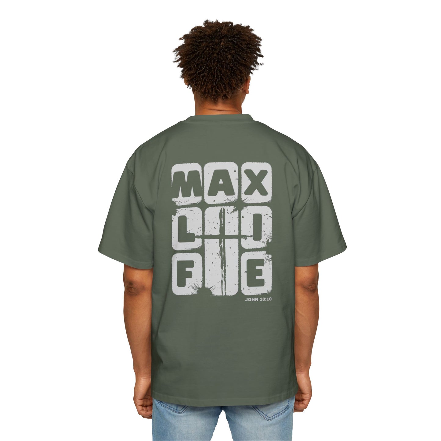 MAXIMUM LIFE Oversized Max Life Tee