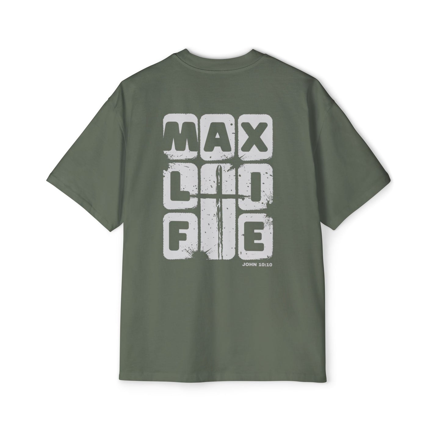 MAXIMUM LIFE Oversized Max Life Tee